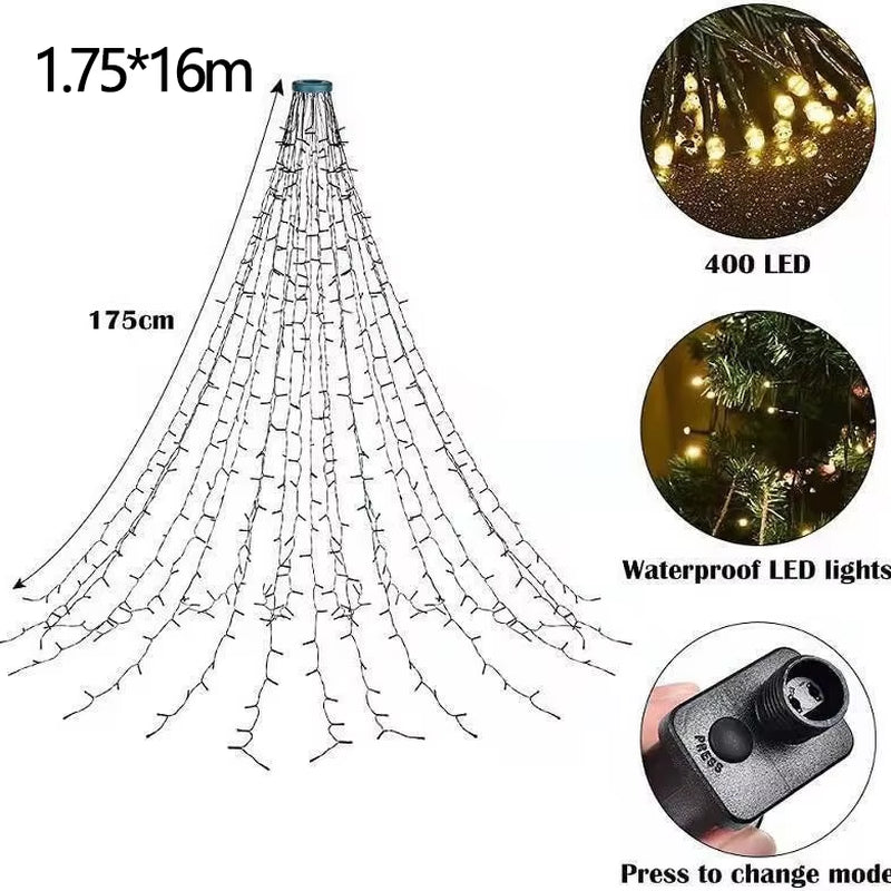 400 LED Christmas Tree Lights 