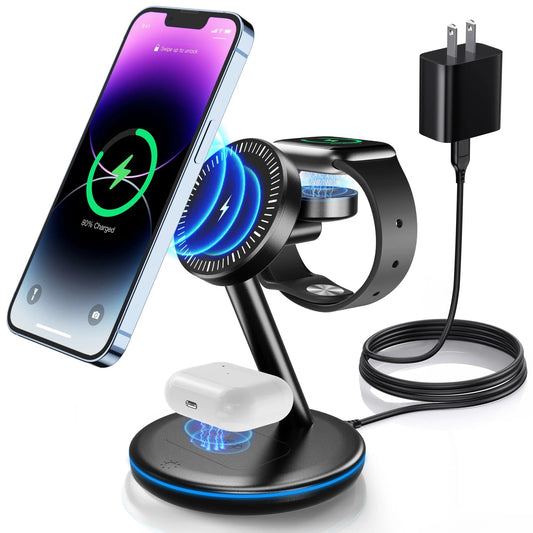 18W Magsafe Wireless Charger Docking Station for Apple Products