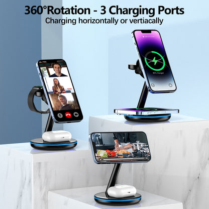 18W Magsafe Wireless Charger Docking Station for Apple Products